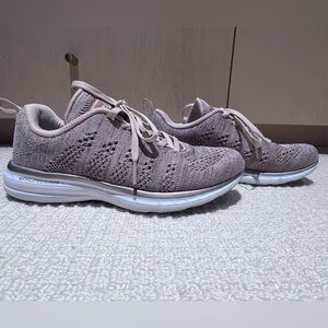 Women’s APL metallic mesh sneakers